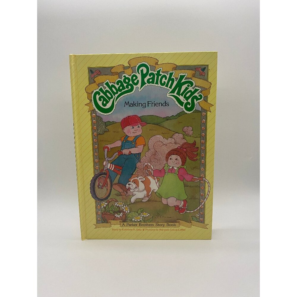 Vintage 1984 Cabbage Patch Kids Storybook: Making Friends